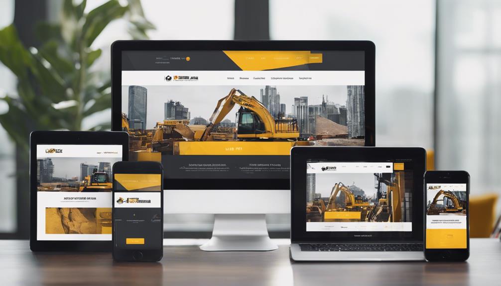 designing websites for builders